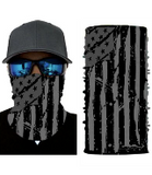 Wholesale GRAY WASHED AMERICAN SEAMLESS BANDANA FACE COVER TUBE MULTIFUNCTION MASK WRAPS