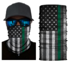 Wholesale THIN GREEN LINE AMERICAN SEAMLESS BANDANA FACE COVER TUBE MULTIFUNCTION MASK WRAPS