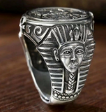 Wholesale EGYPTIAN GODS METAL BIKER RING (sold by the piece)