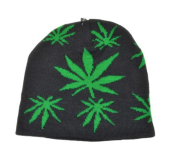 Buy KNITTED POT LEAF BEANIEBulk Price