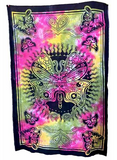 Wholesale Lage Tie Dye Butterfly Tapestry  55" x 83"