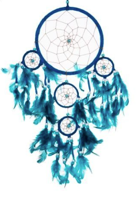 Buy MEDIUM TURQUOISEDREAMCATCHER 6.5" X 20"Bulk Price