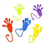 Elastic Sticky Squishy Slap Hands For Kids In Bulk - Assorted