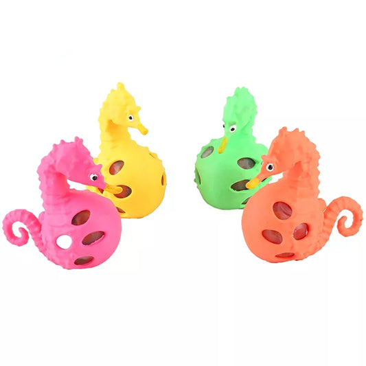 Water Beads Squishy Seahorse Fidget Toys