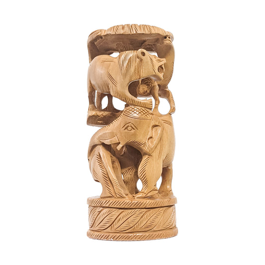 Wooden Animal Statue