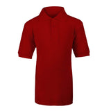 Wholesale Kid's Short Sleeve Polo - Red ( 1 Case= 24Pcs) 6.65$/pc