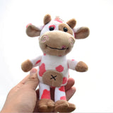 Small Calf & Cow Plush Keychain & Bag Pendant for Kids