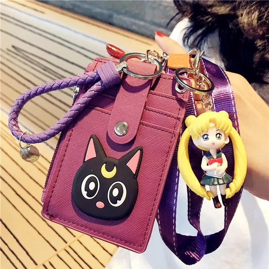 Pocket IDs Bag With Keychains