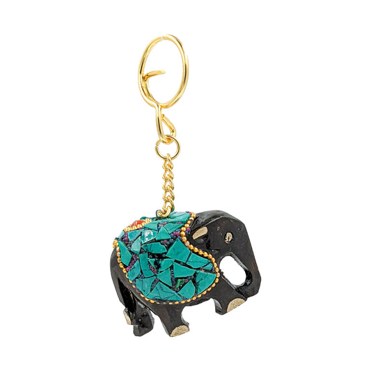 Handcrafted Wooden Animal Keyring