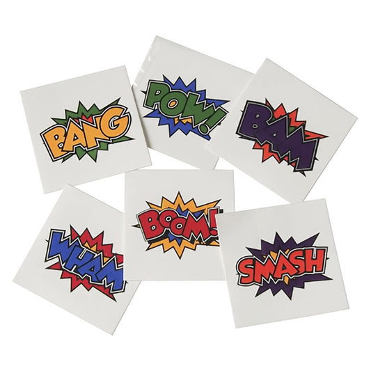 Wholesale Tattoos - Superhero- Assorted