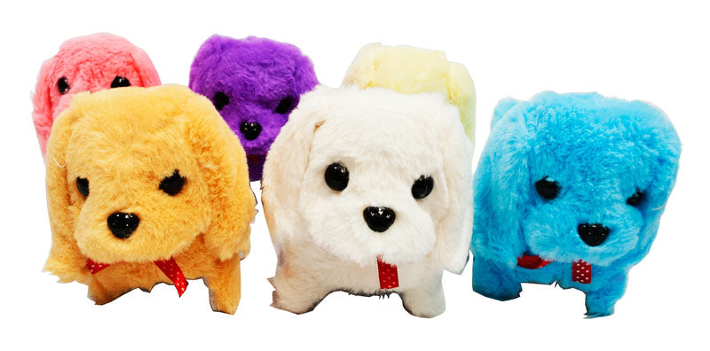 Bulk Buy Toy Fluffy Dogs Barks & Walks