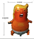 Trump Baby Foil Novelty Party Balloon 23"X18"