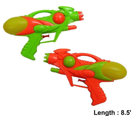 Wholesale LARGE 8 1/2 INCH OUTER SPACE SQUIRT GUN (Sold by the dozen)  -* CLOSEOUT NOW ONLY $1 EA