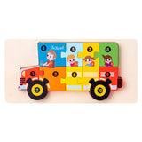 Jigsaw Wood Puzzles Toy For Kids - Assorted