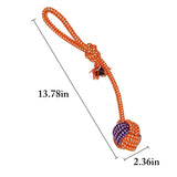 Dog Chew Rope Ball Toys