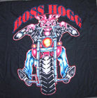 Wholesale BOSS HOG PIG ON MOTORCYCLE 45 INCH WALL BANNER / FLAG  (Sold by the piece)-* CLOSEOUT ONLY 2.95 EA