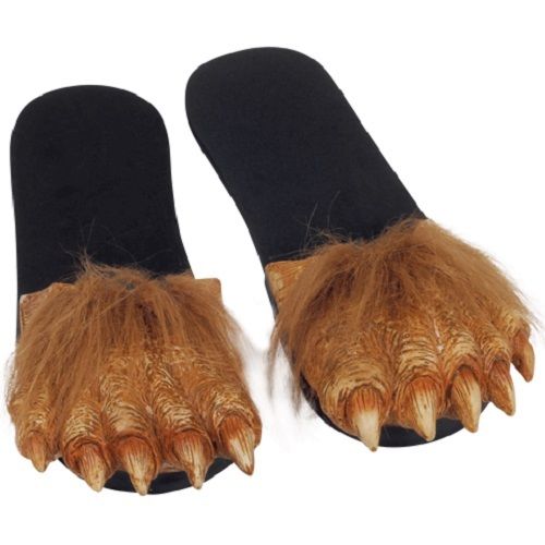 Buy HAIRY WEREWOLF BIG FOOT SANDALS FEETCLOSEOUT NOW $ 3.50 EA Bulk Price