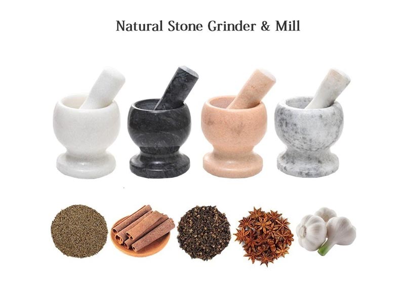 Bulk Buy Natural Stone Mortar and Pestle Set Wholesale