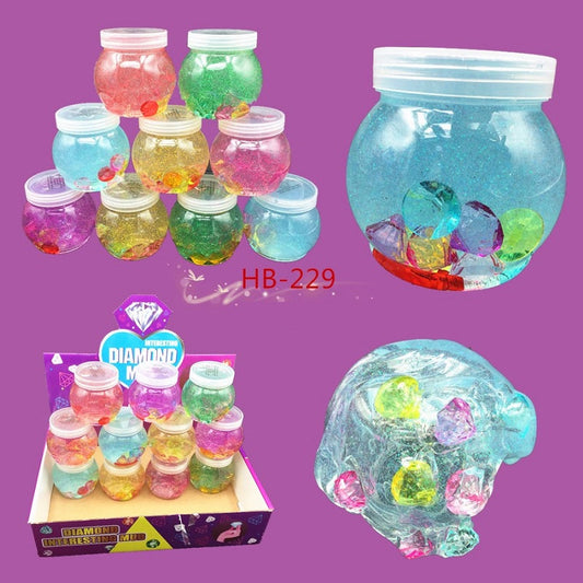 Bulk Buy Diamond Glitter Slimes Wholesale