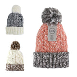 Buy Women's Knitted Wholesale Beanies - Bulk Case of 48