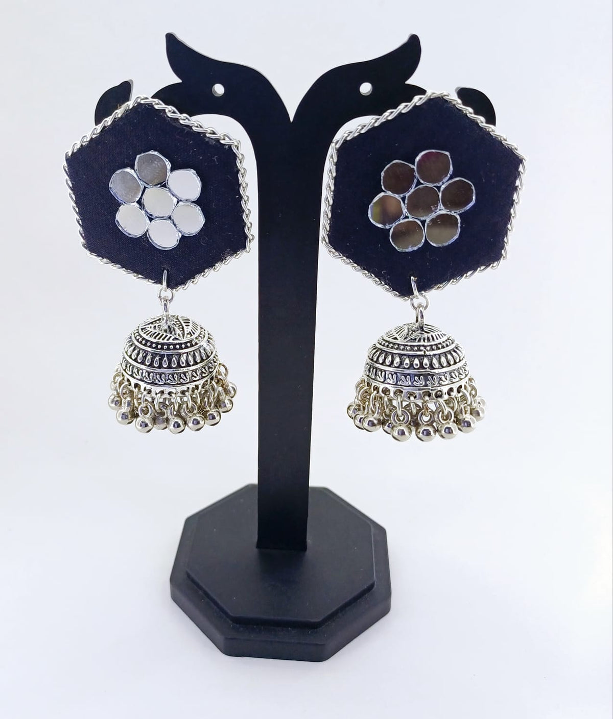 All New Combo Oxidized Jumki Earrings For Women's Fashions