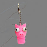 Pop Eye Animals Squishy Keychains