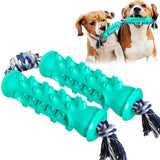 Dog Double Molar Rod with Cotton Rope