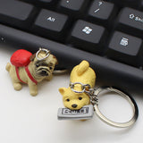 Wholesale Resin Dog Keychains