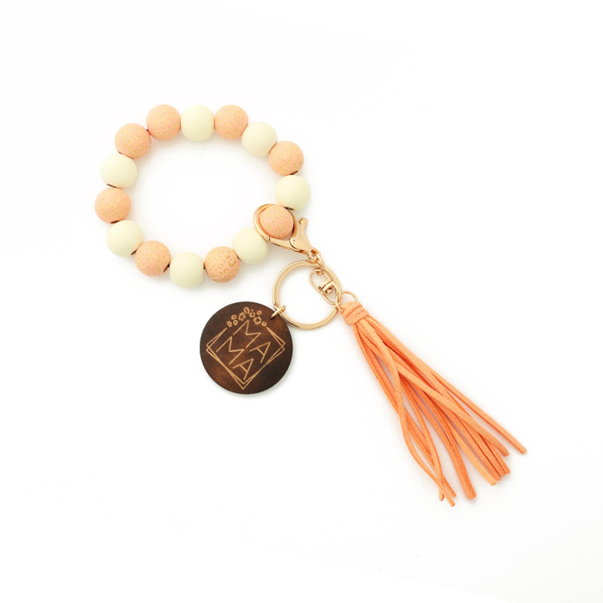 Wholesale Wood & Beads Keychains