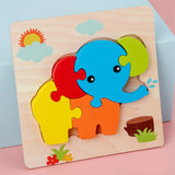 Wooden Jigsaw Puzzle for Kids - Assorted