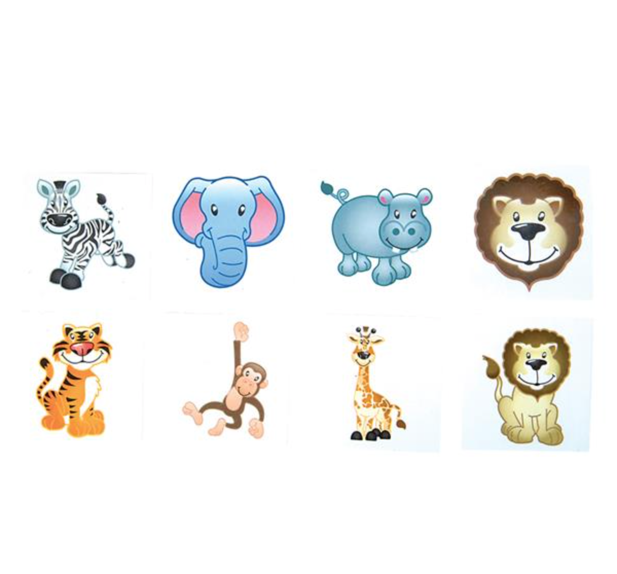 Buy ZOO ANIMAL TATTOOS 2" in Bulk