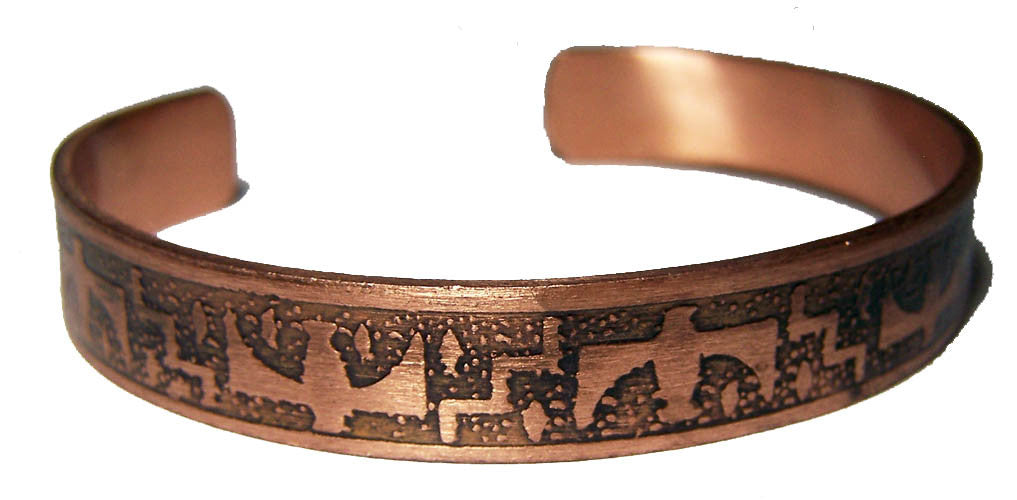 Buy PURE COPPER 22 gram NATIVE STYLE #T CUFF BRACELET Bulk Price