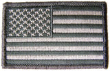 Buy AMERICAN FLAG URBAN GREY left arm 3 INCH EMBROIDERED PATCH Bulk Price