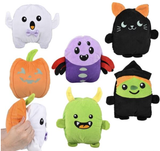 Buy HALLOWEEN REVERSE EEZ plush 8" in Bulk