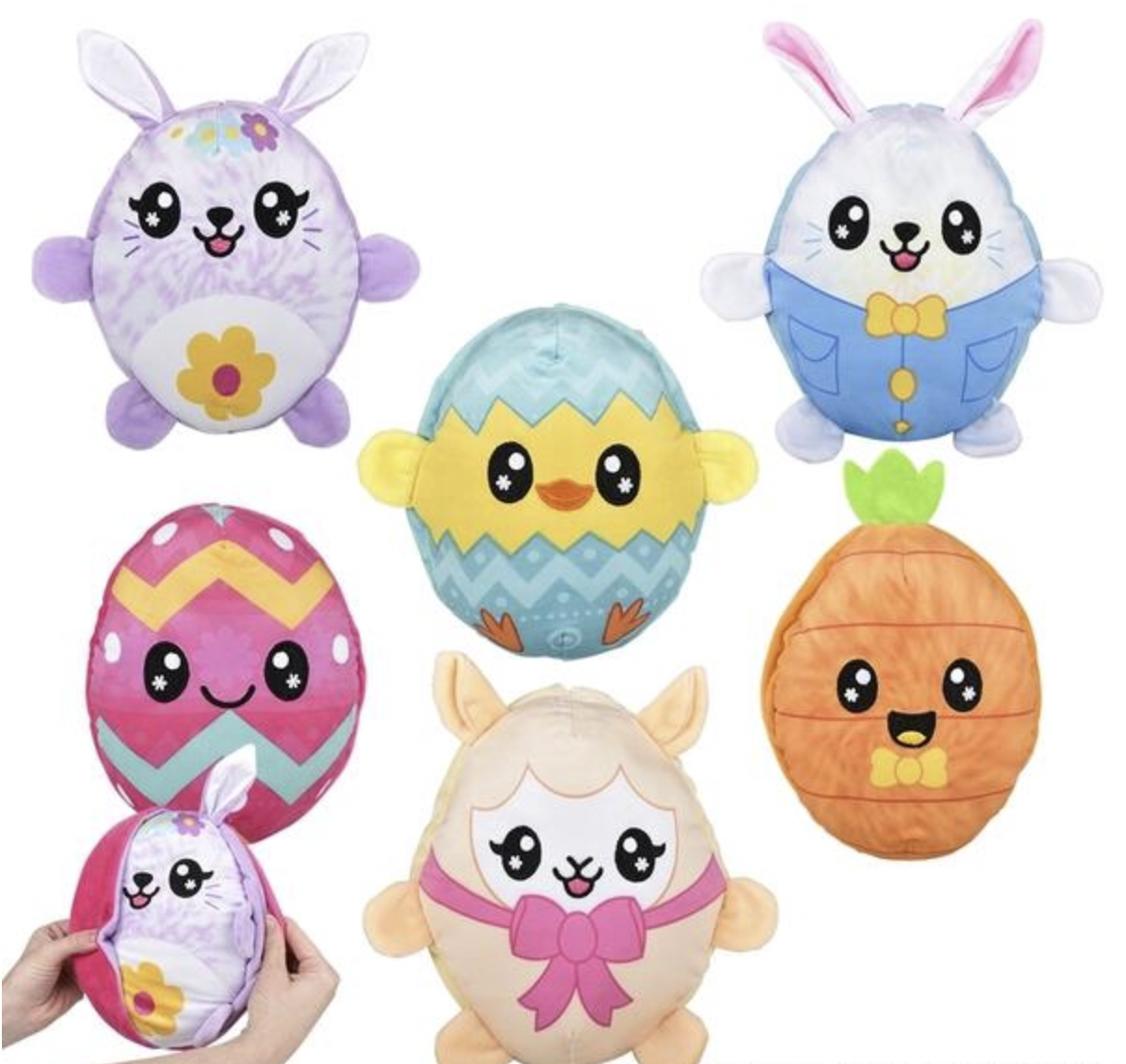 Buy EASTER REVERSE EEZ plush 8" in Bulk