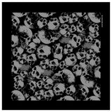 Wholesale DELUXE ANCIENT STACK OF SKULLS BANDANA (Sold by the piece or dozen)