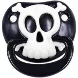 Wholesale BLACK PIRATE SKULL BILLY BOB TODDLER PACIFIER ( sold by  the piece )