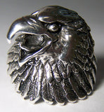 Buy EAGLE WITH HEAD TURNED BIKER RINGBulk Price