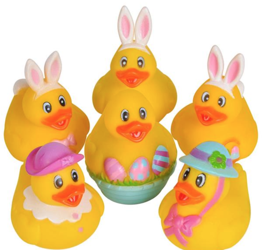 Buy EASTER RUBBER DUCKIES in Bulk