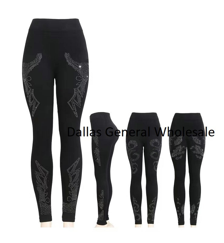 Women Casual Bling Bling Leggings Wholesale