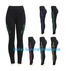 Girls Casual Love Leggings Wholesale