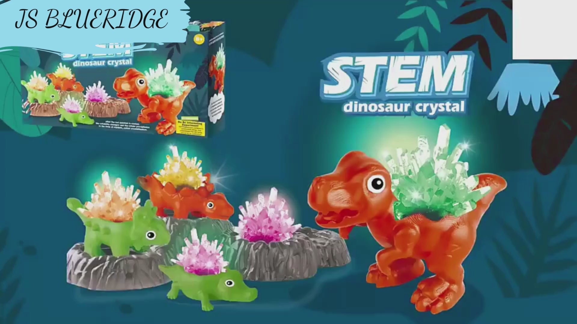 Dinosaur Crystal Growing Kit