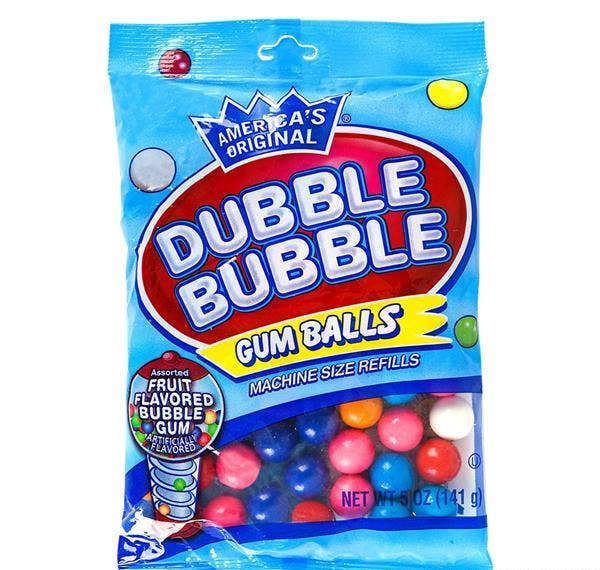 Buy DUBBLE BUBBLE GUMBALL BAG 5 oz in Bulk