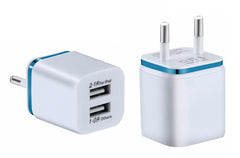 Buy SQUARE DUAL USB WALL CELL PHONE CHARGER PLUGBulk Price