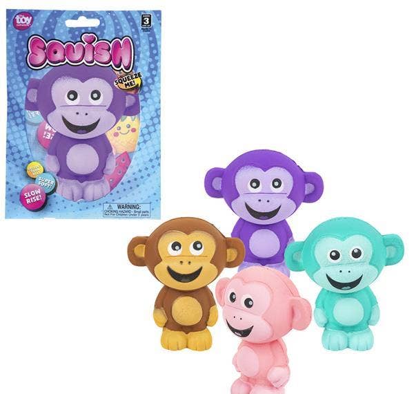 Buy SQUISH MONKEY 4" in Bulk