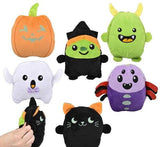 Buy HALLOWEEN REVERSE EEZ plush 6" in Bulk