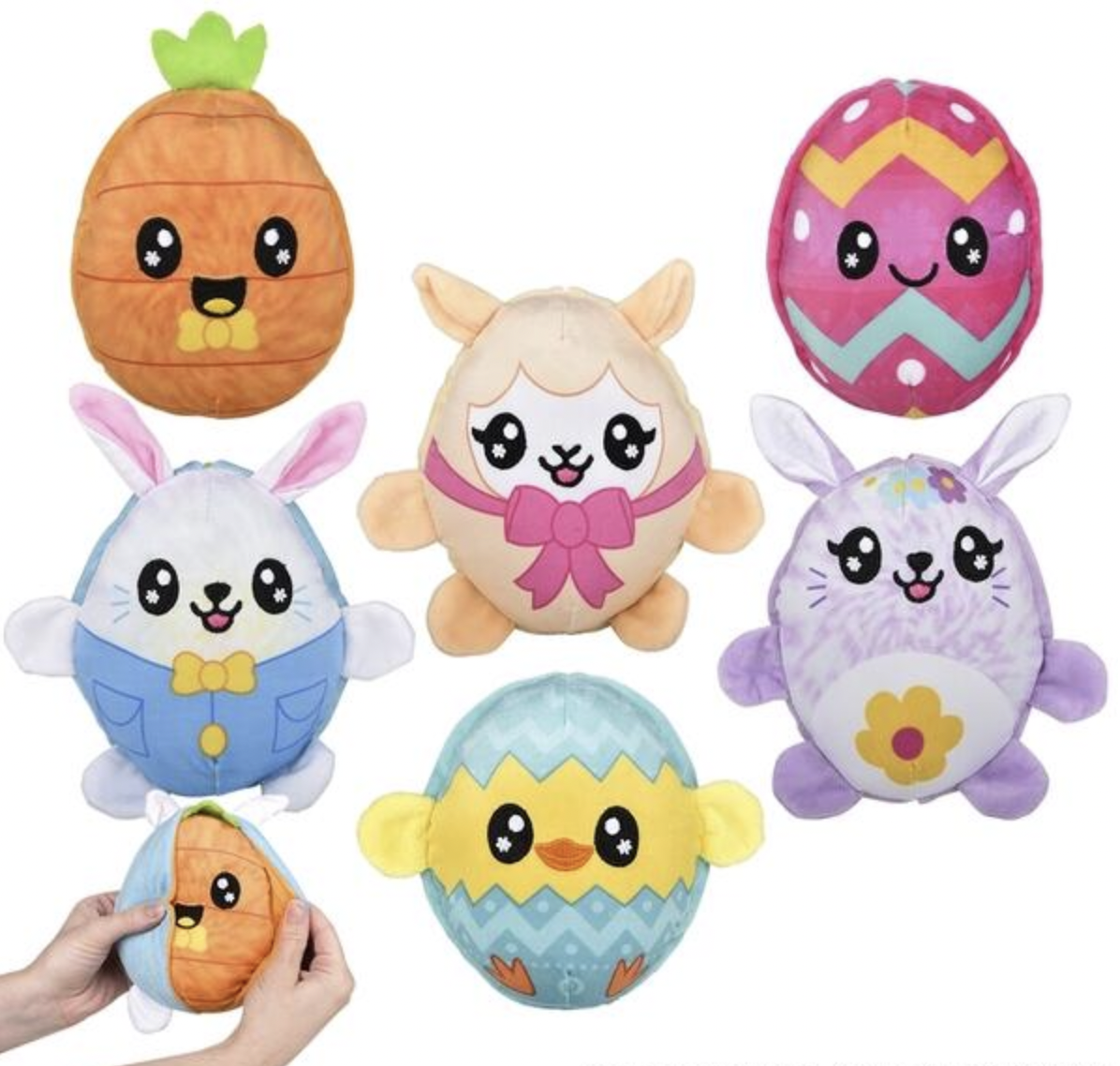 Buy EASTER REVERSE EEZ plush 6" in Bulk