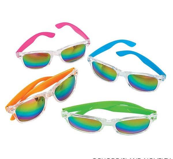 Buy RAINBOW LENS SUNGLASSES in Bulk