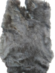 Buy GREY NATURAL RABBIT SKIN PELTBulk Price