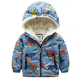 Keep Your Little Boy Dry and Stylish with Quilted and Prints Waterproof Kids Boys Jackets